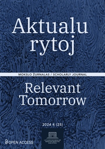 Aktualu rytoj, 2024, t. 4, Nr. 25